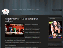 Tablet Screenshot of poker-internet.biz